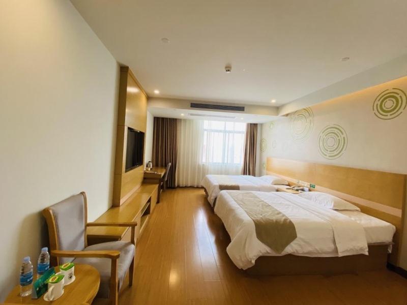 Greentree Inn Lu'An Jinzhai County Dabie Mountain Logistics Park Business Hotel Qupu Ngoại thất bức ảnh