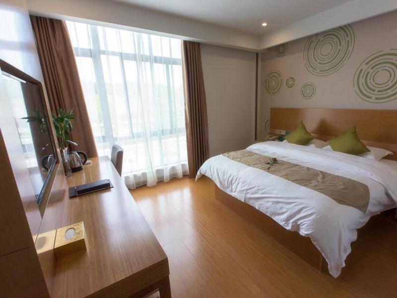 Greentree Inn Lu'An Jinzhai County Dabie Mountain Logistics Park Business Hotel Qupu Ngoại thất bức ảnh