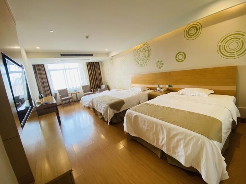 Greentree Inn Lu'An Jinzhai County Dabie Mountain Logistics Park Business Hotel Qupu Ngoại thất bức ảnh